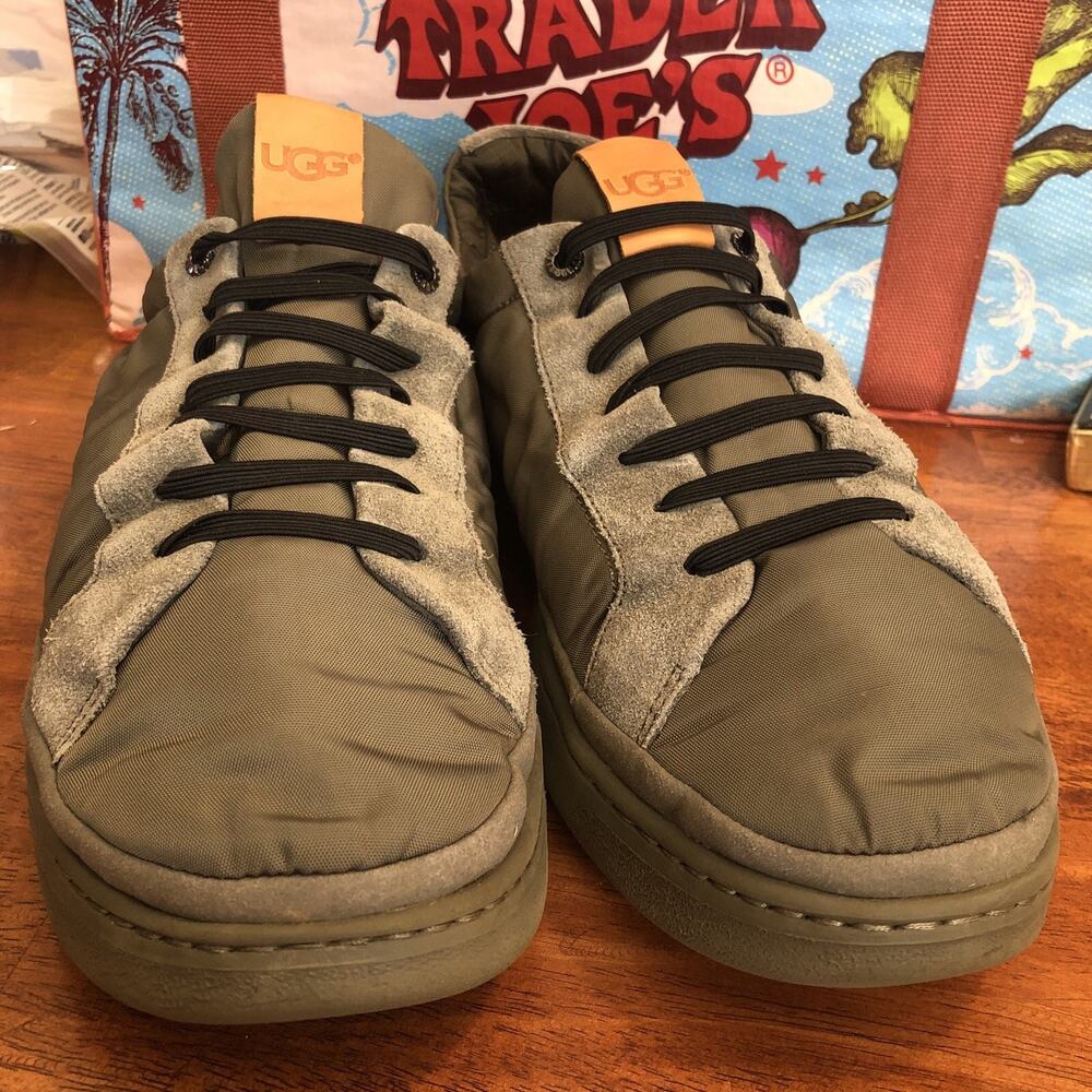 UGG Cali Sneaker Lowmel Mens Size 9 Olive Green